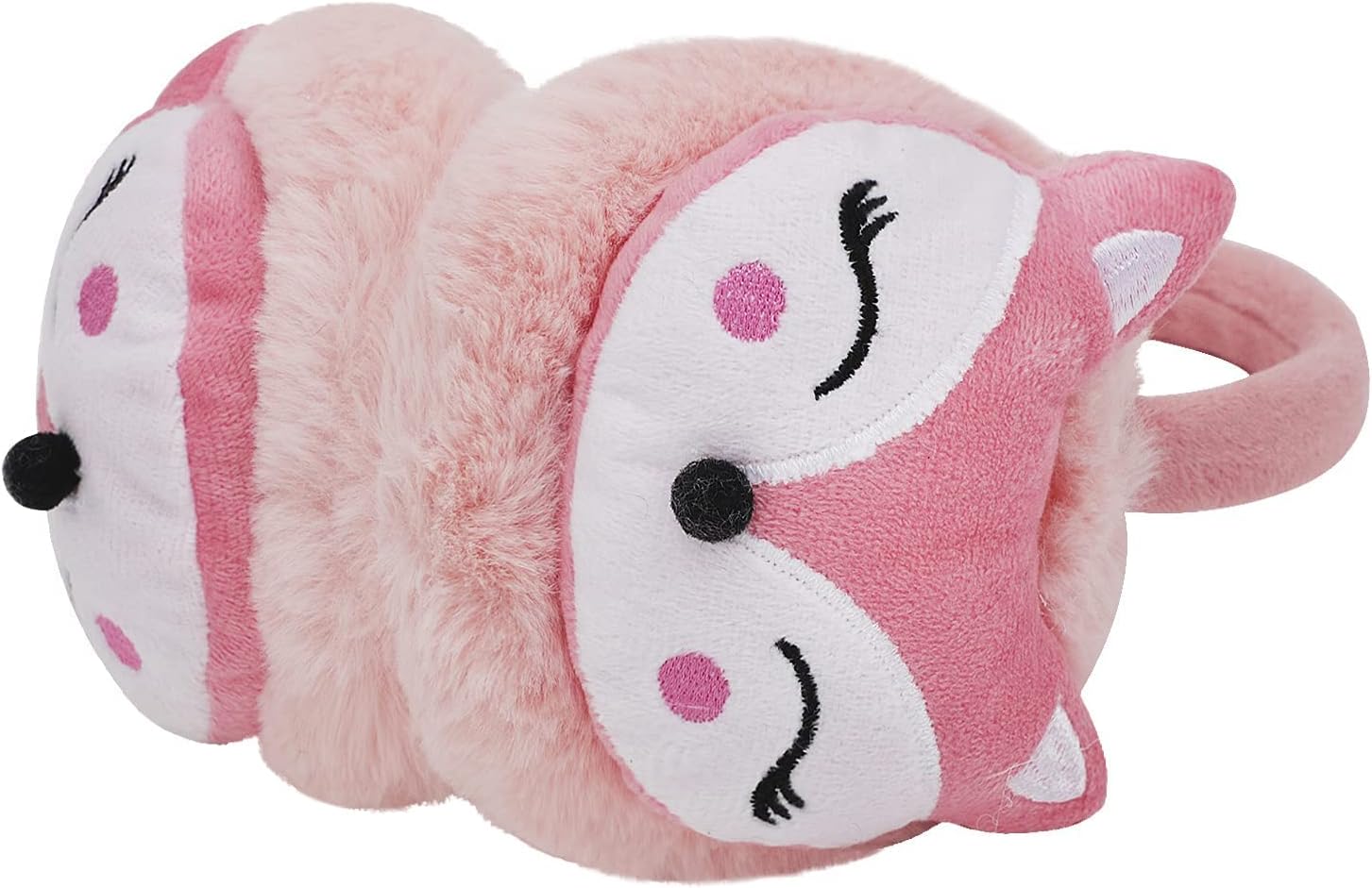 OhMill Creative Winter Warm Cute Cartoon Little Earmuffs Plush Furry Ear Warmers for Boys Girls Adult Protector Ear Cover