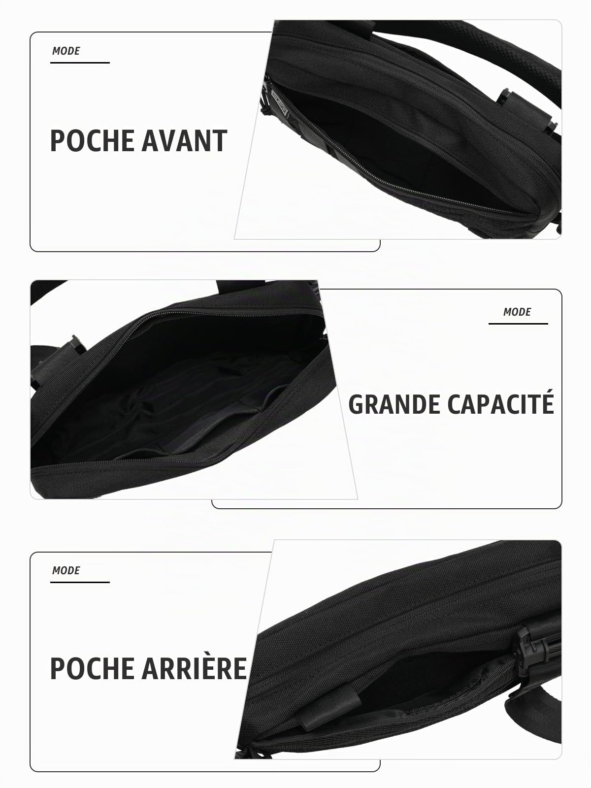 TACTICAL_GEEK L3, Sac à bandoulière