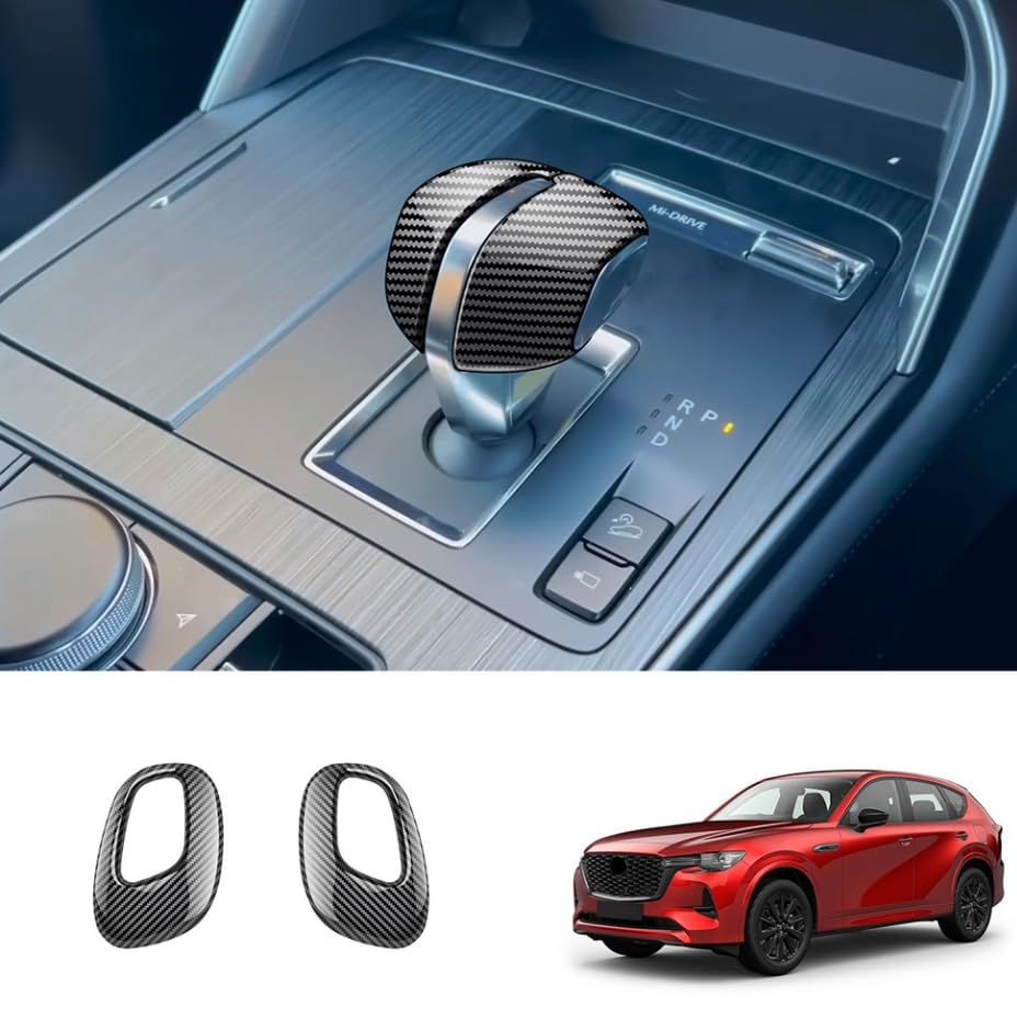 Amazon | 【Caphex】マツダ 新型CX-80 CX80シフトノブカバー 内装