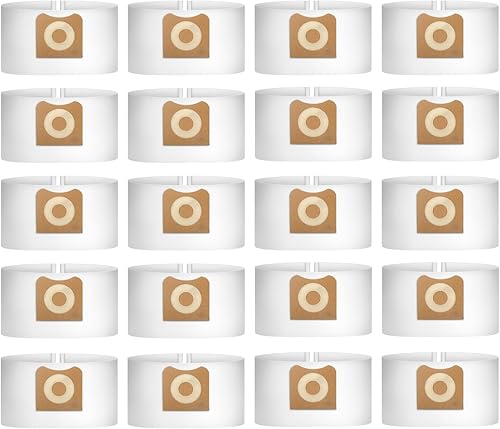 LeadCon Paquete de 10 bolsas de recolección de polvo de alta eficiencia VF3501 compatibles con aspiradoras Ridgid & Workshop de 3 a 4.5 galones,