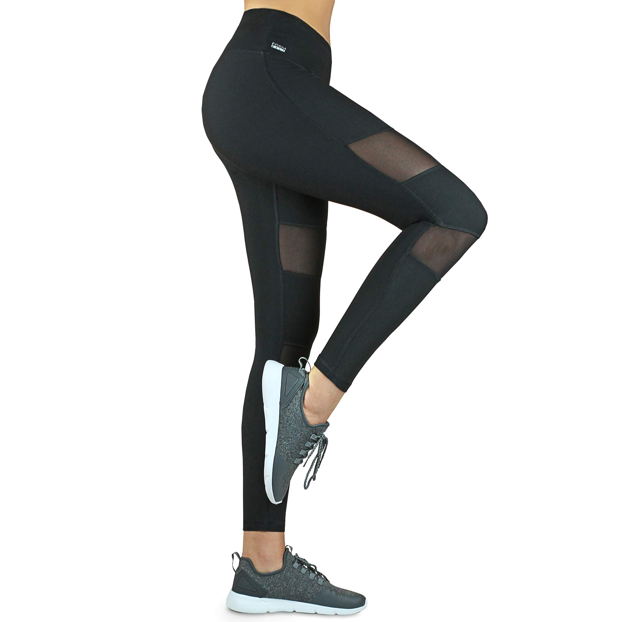 Formbelt® - Pantalón Largo de Running con Bolsillo integrada para Teléfonos Móviles, Leggings Deportivo para Mujeres Riñonera Llaves Gimnasio Mujer Jogging Correr Escalada o Yoga