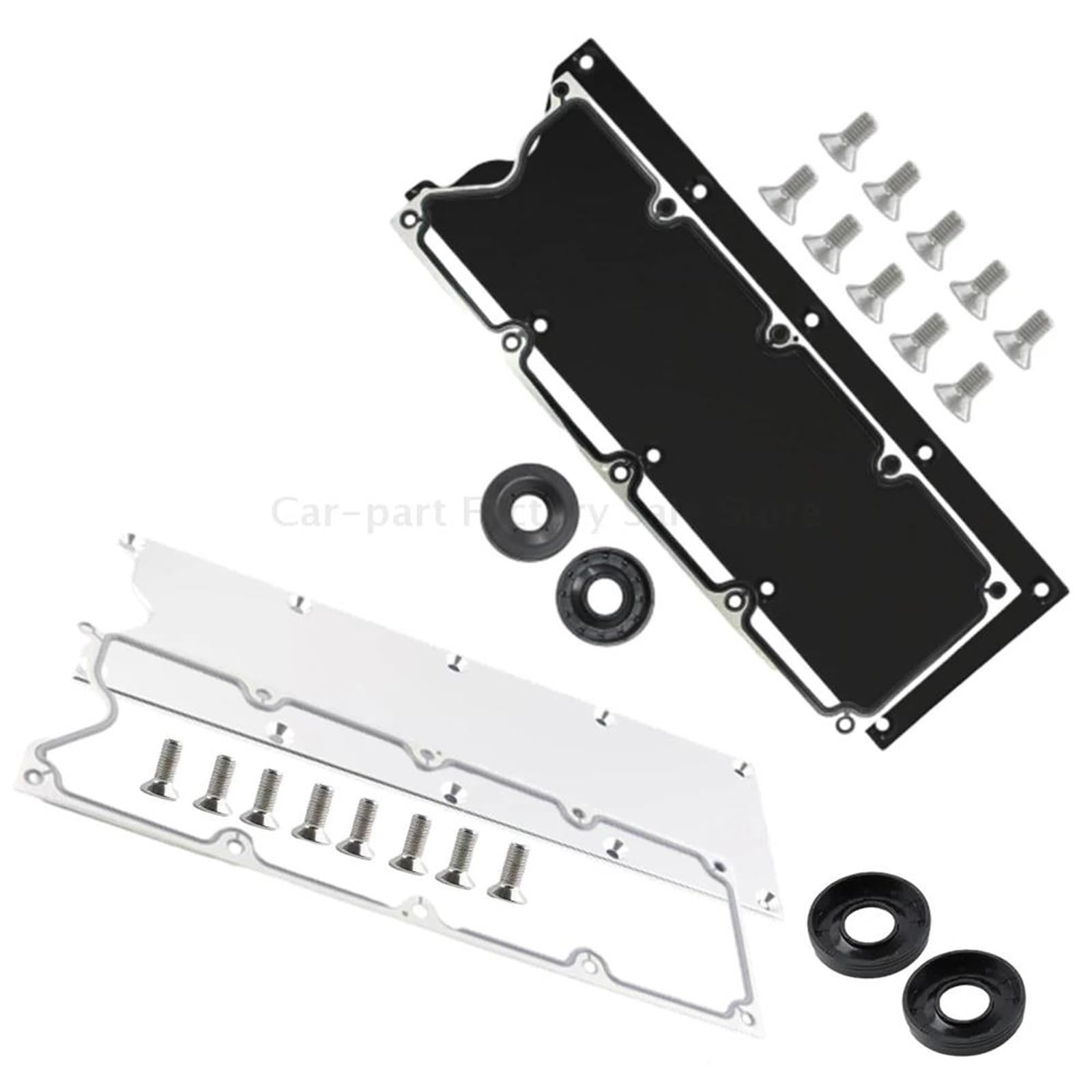 1 Juego Para LSX LS1 LM7 LR4 LQ4 LS6 L59 LQ9 LM4 L33 Todos Los Bloques De Motor Gen III Junta Protectora Del Colector Admisión Sello(Plata)