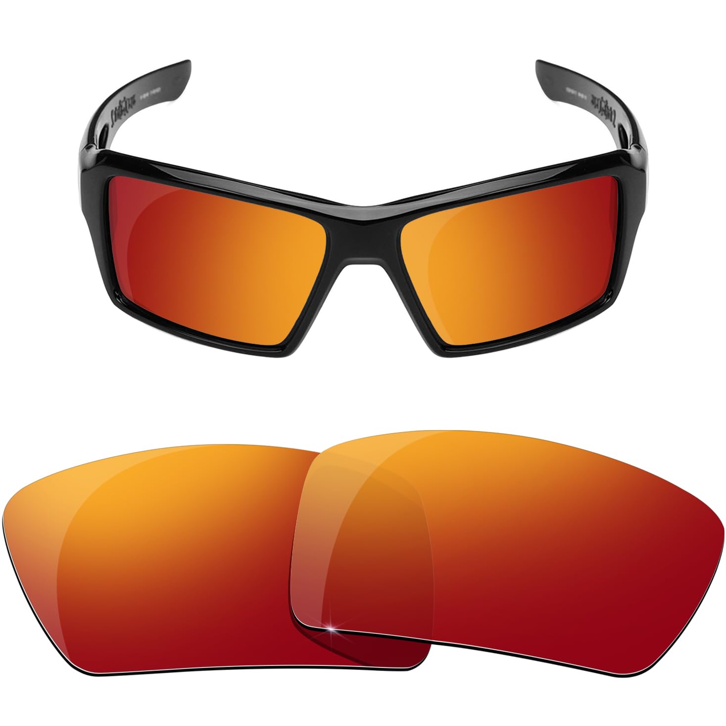 [HiCycle2] 交換用 偏光レンズ オークリーレンズOakley Eyepatch 2 サングラス - マルチオプション型