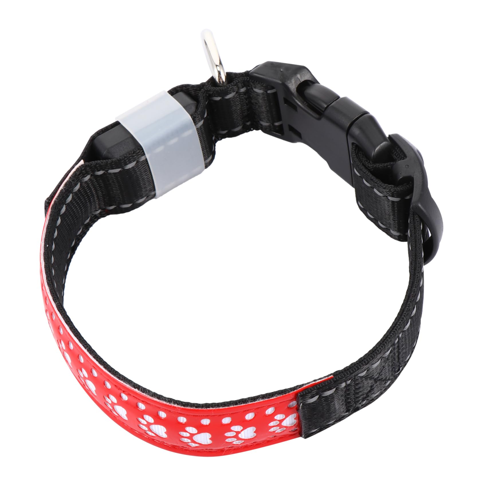 INOOMP 3pièces Collier LED pour Chien Collier Lumineux PU Et Accessoire Animalier Sécurisé pour Promenade Nocturne