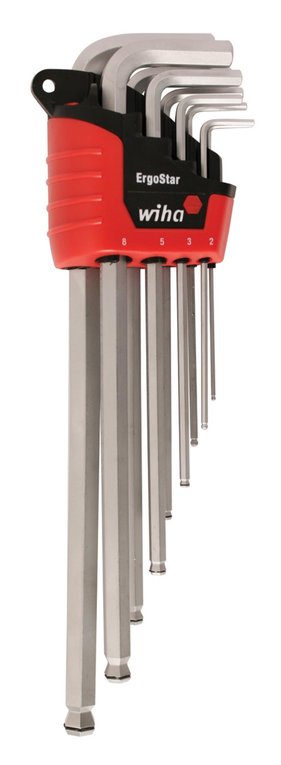 Ball End Hex Key Set, Pieces 9, M7