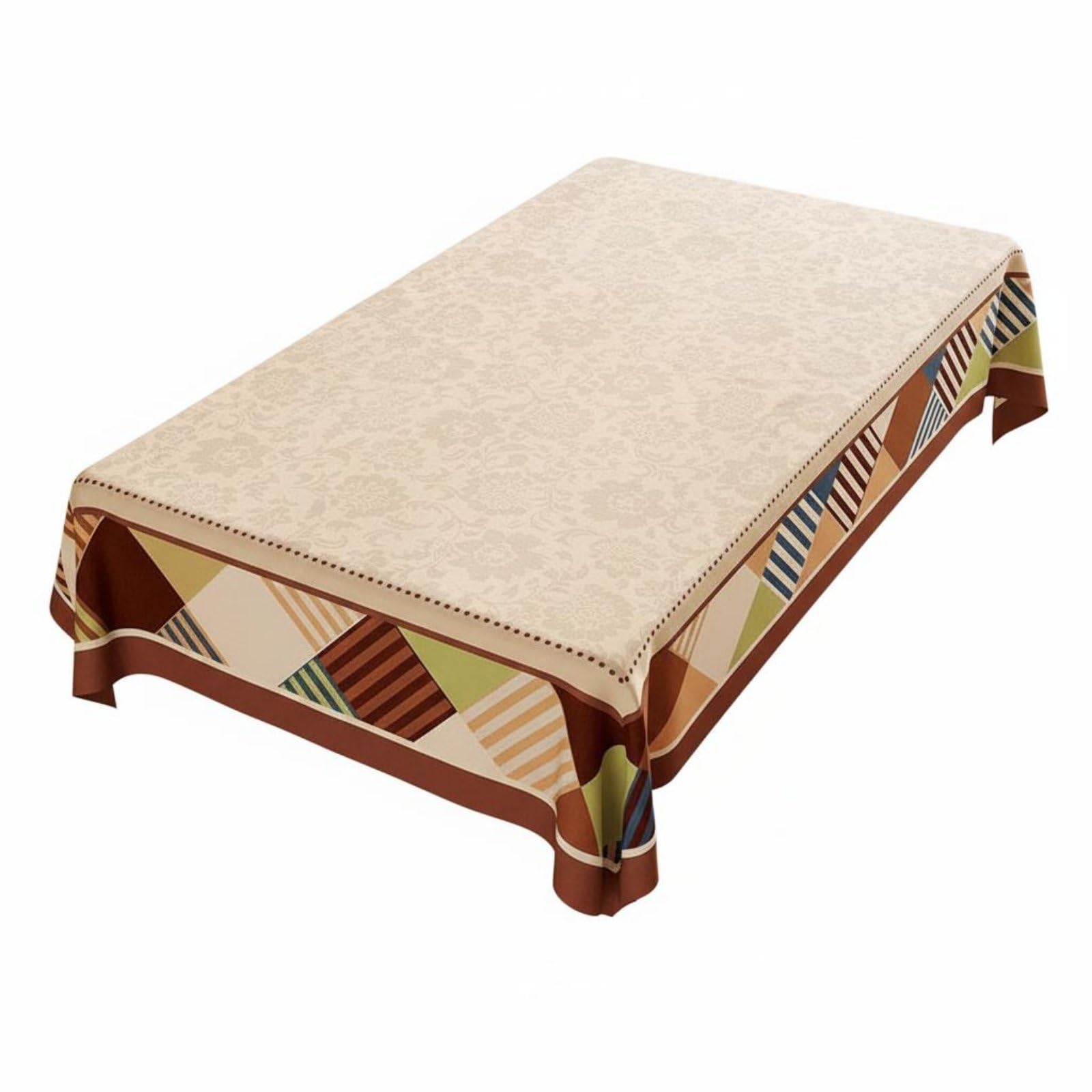 Traditional Design Table Cover Waterproof Rectangular Tablecloth Decorative Dining Table Cover Oil-Resistant for Restaurant, Green, 120x180cm | Home & Garden | Kitchen, Dining & Bar-image-30