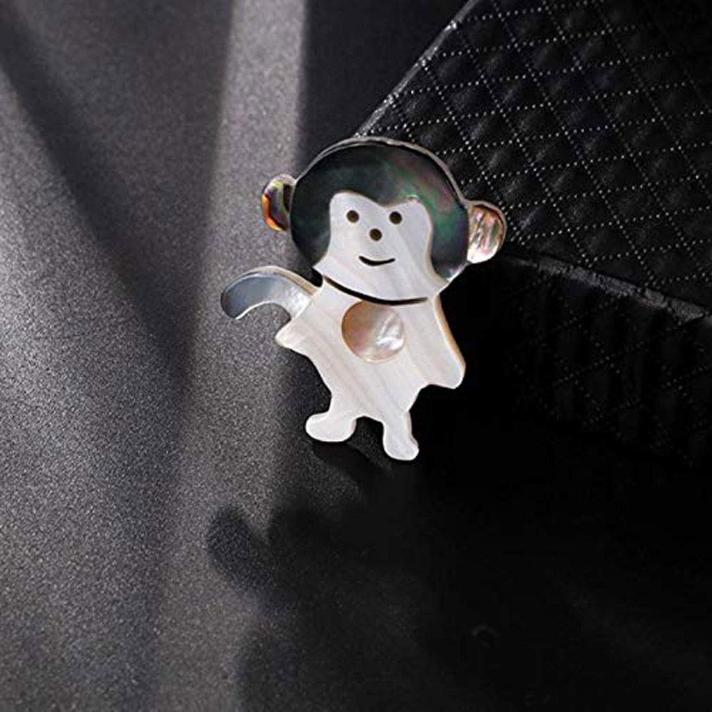 Broche, Broche de aleación con forma concha marina, for ropa, mochila, sombrero, decoración