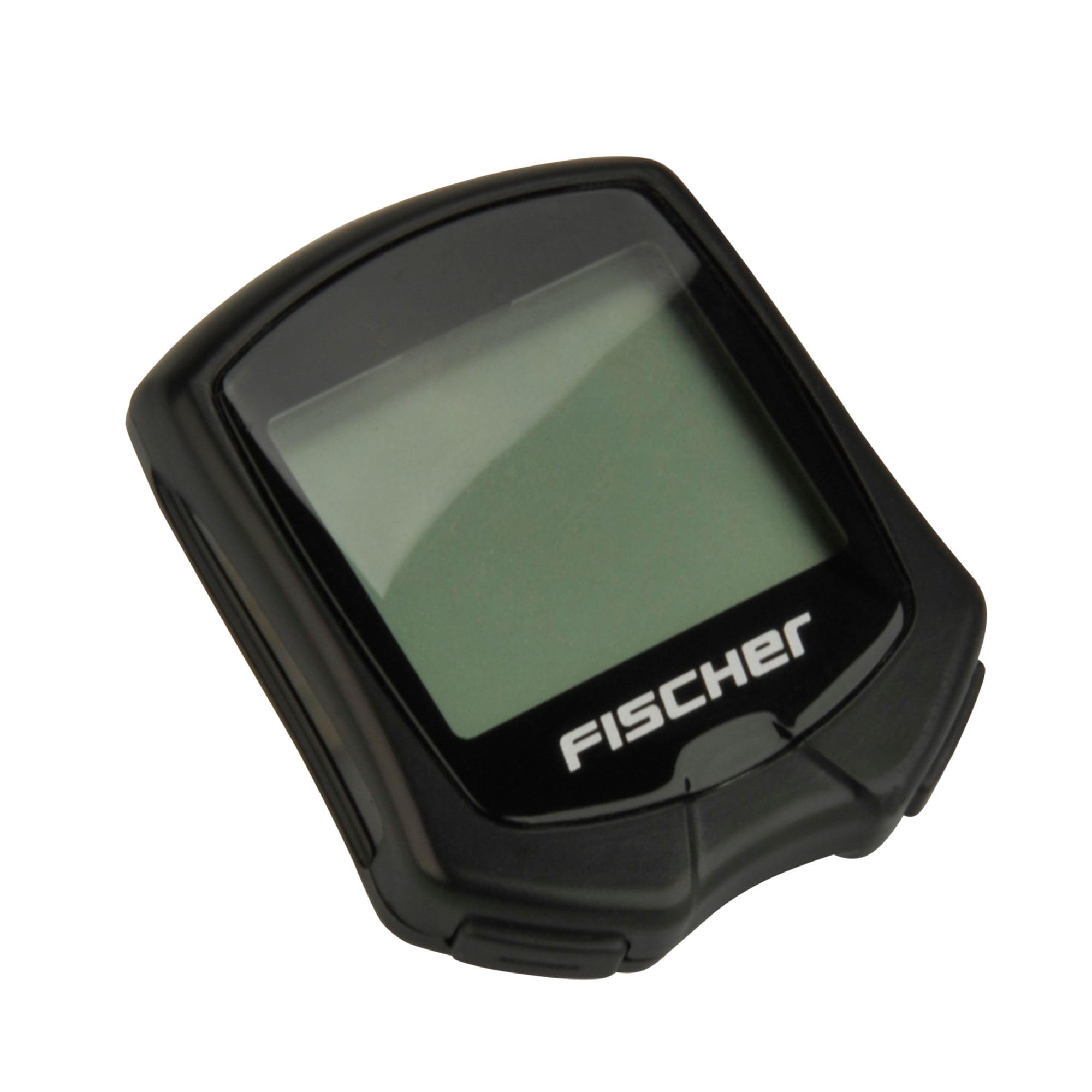 FISCHER Radiowy komputer rowerowy z 18 funkcjami, czarny, bezprzewodowy, łącznie z materiałem do mocowania i bateriami