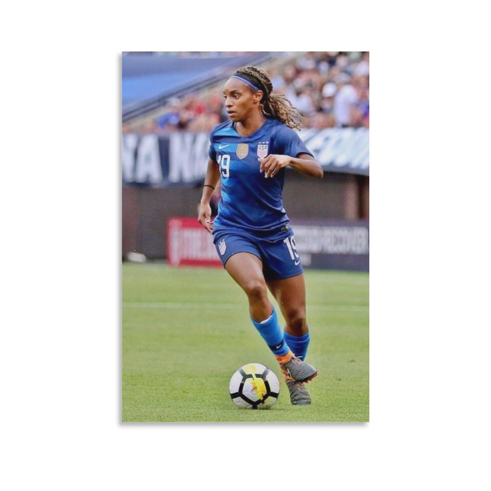 ASUIU Crystal Dunn Canvas Poster Poster Painting Canvas Wall Art Living Room Posters Painting 20x30inch(50x75cm)