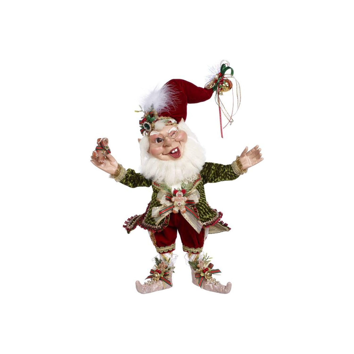 Elfe de Noël Mark Roberts fait main figurine de collection haut de gamme 41.5 cm