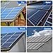 ECO-WORTHY Roof Solar Panel Mounting Bracket System Kit (Support 1-4 Pieces Solar Panels) for Wooden, Metal, Tile, Cement, and Most Kinds of roof