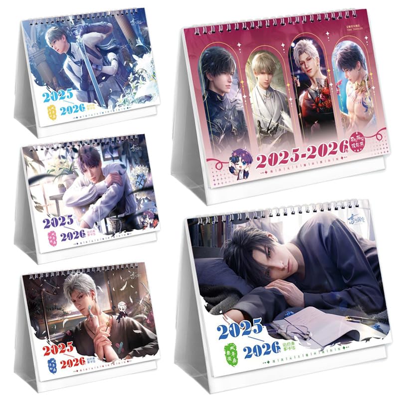 Amazon.co.jp: 恋と深空 カレンダー 2025-2026 2年分 卓上カレンダー