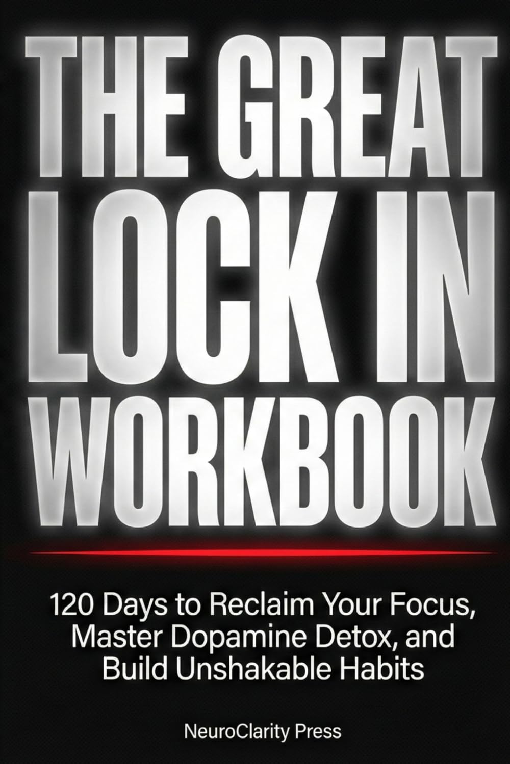 The Great Lock In Workbook: 120 Days to Reclaim Your Focus, Master Dopamine Detox, and Build Unshakable Habits (The Ultimate Undated Life Reset Challenge)