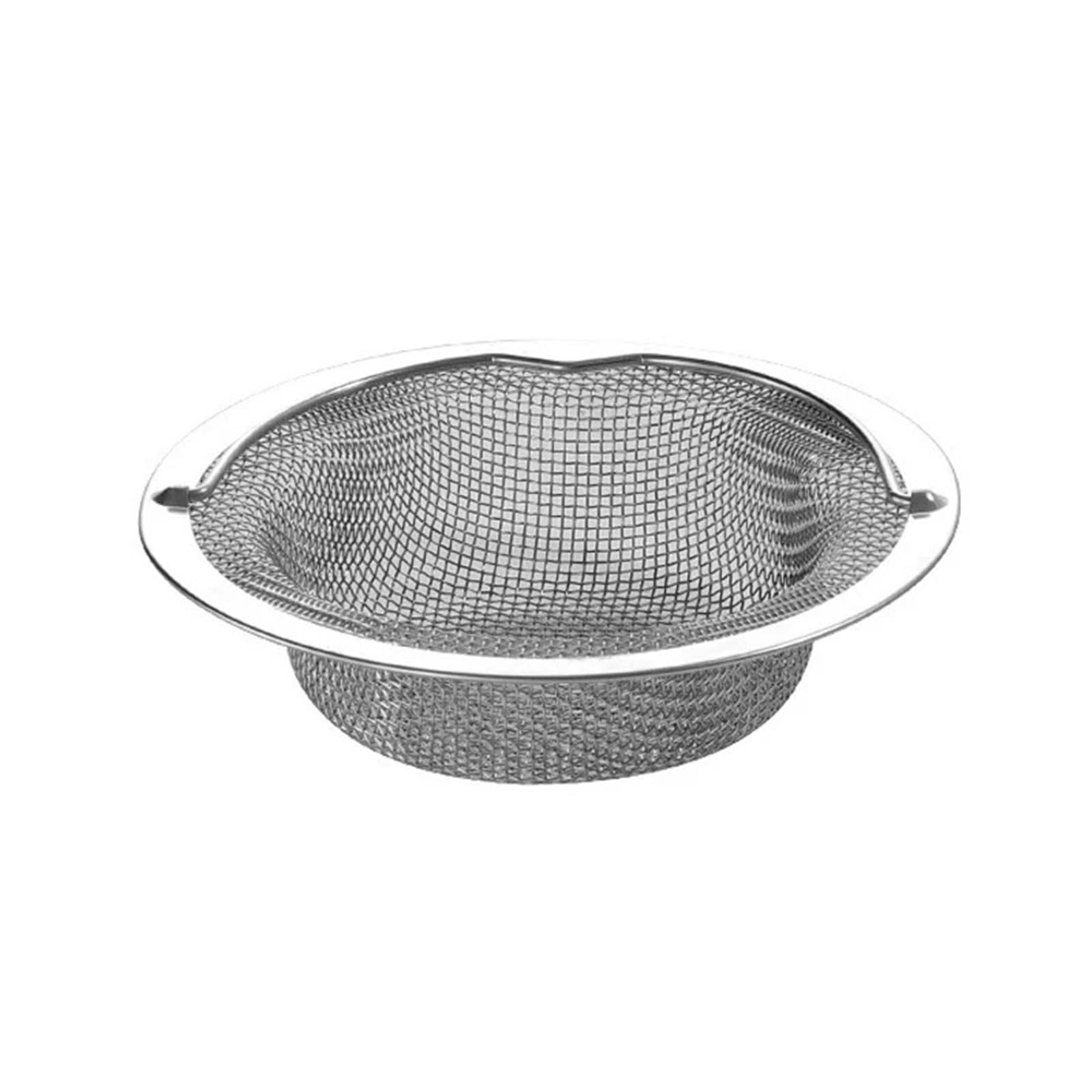 Stainless Steel Kitchen Sink Strainer Thickened Filter Universal Leak Proof Mesh For Basket Debris Catcher for Kitchen