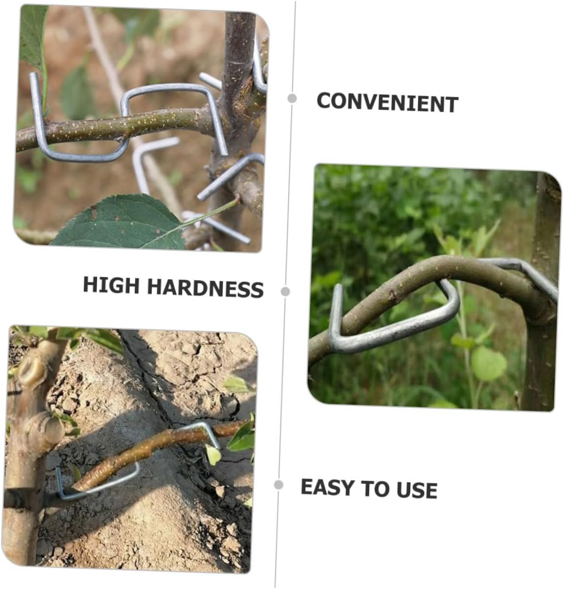 1set Tree Puller for Gardening Tie Stick Shaper Branch Bending Clips for Plant Training and Shaping