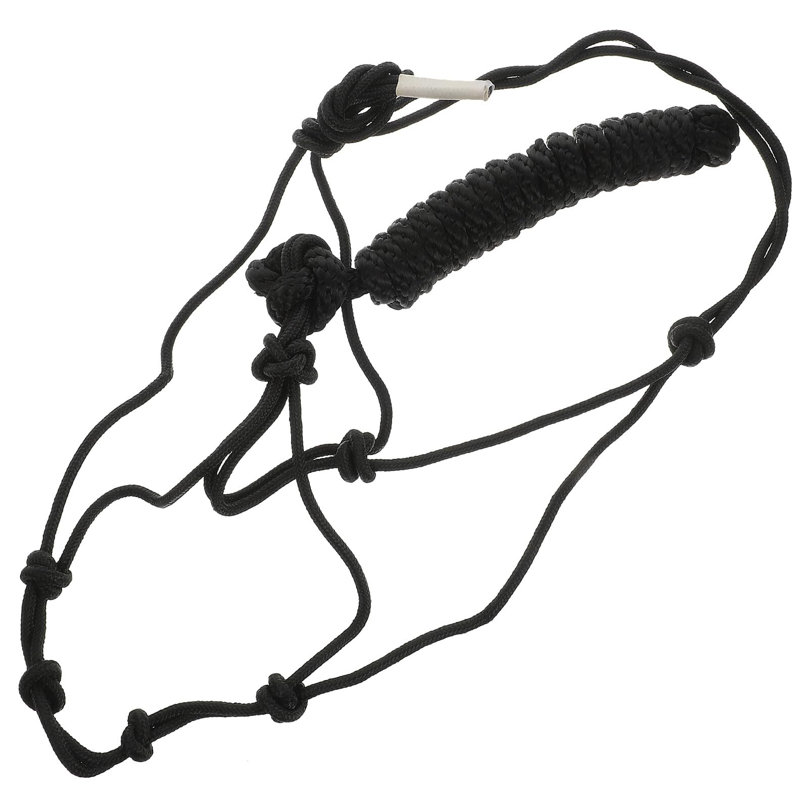 Cabestro para caballos rígido GARVALON portátil halter de poliéster para entrenamiento hípico