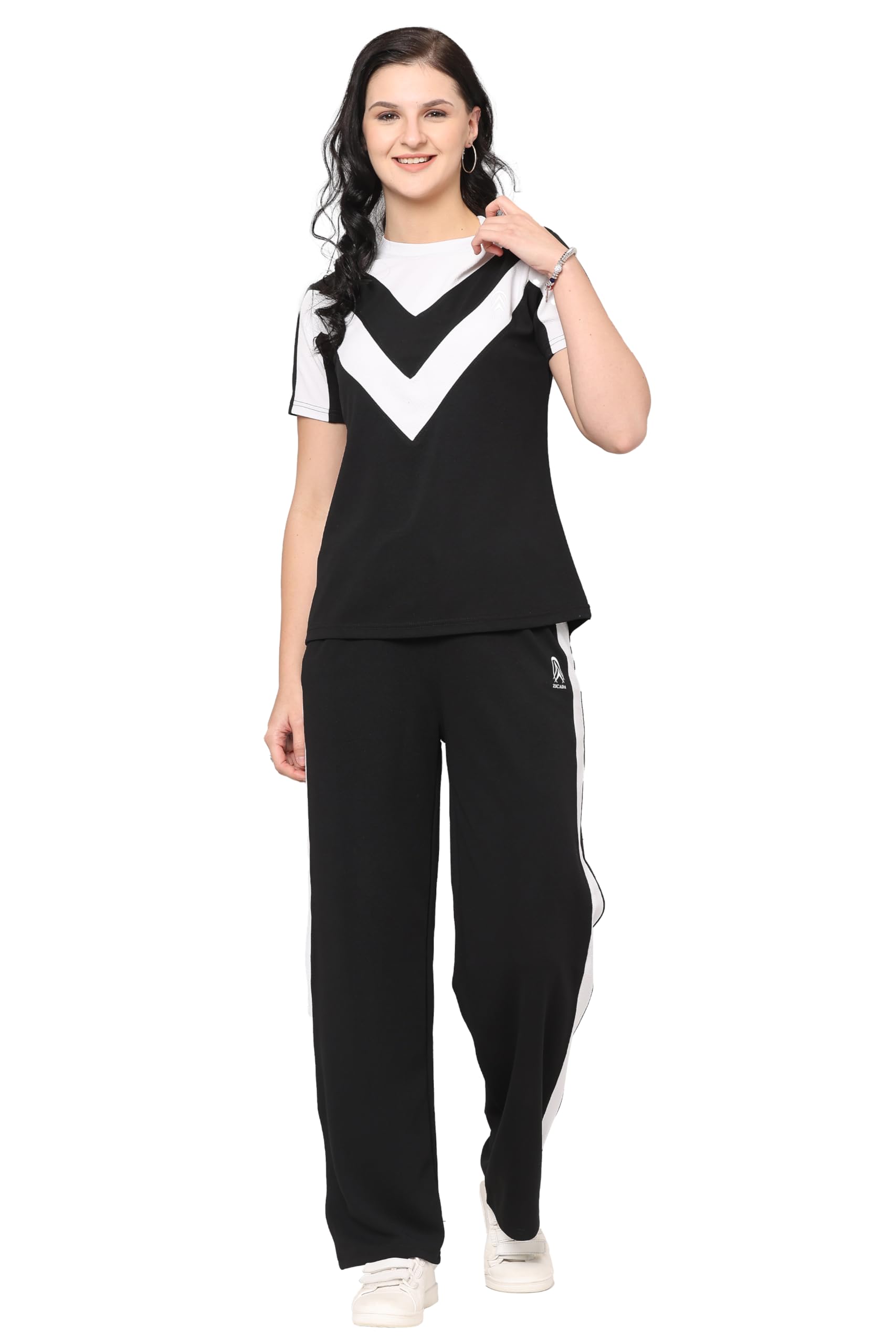 Jhoomantroo Women's Workout tshirt & Pant | yoga wear | Workout Set | Co-ord Set For Girls & Womens-picture-23