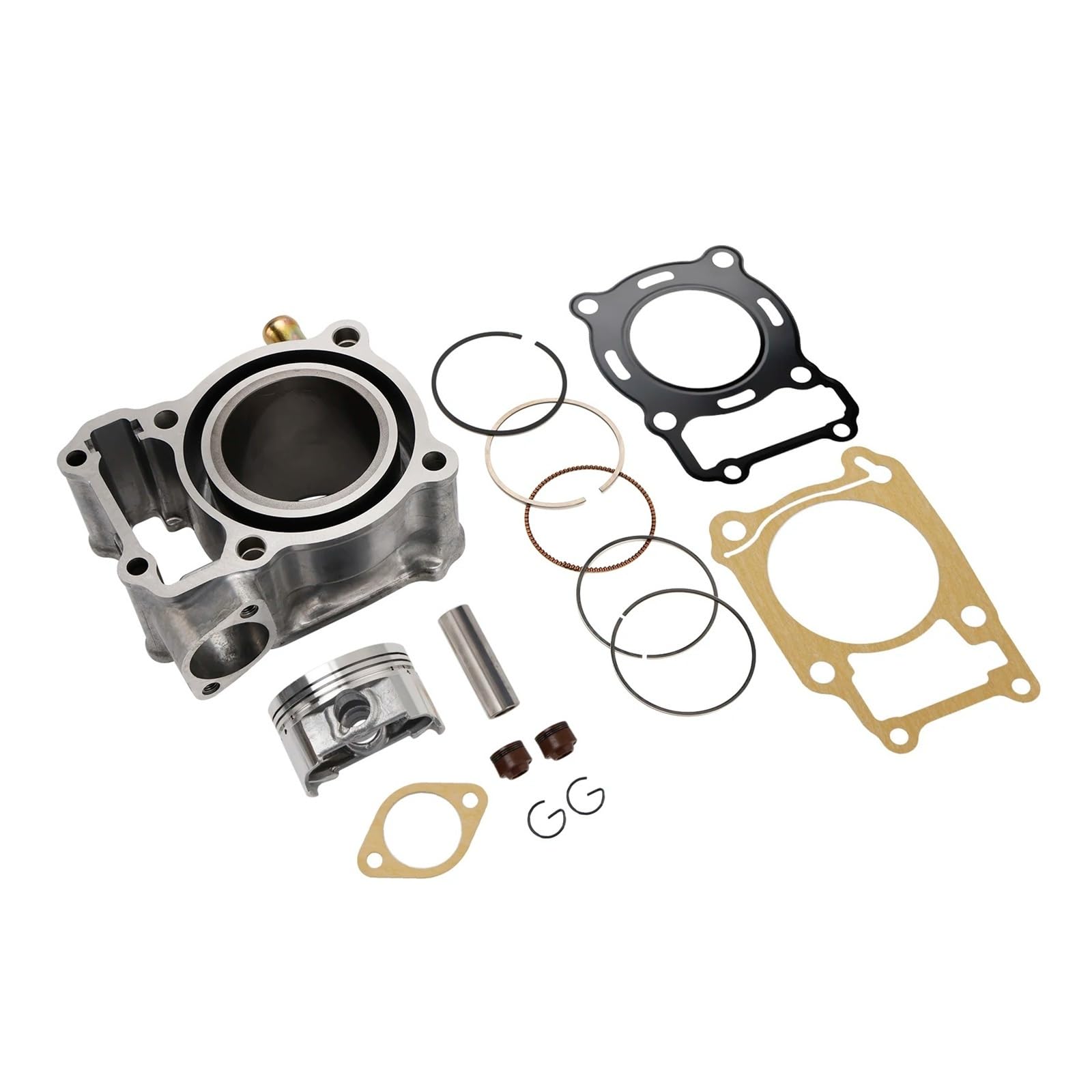 Fasce Elastiche Kit Guarnizioni Fasce Elastiche Cilindro 58mm Per CBR125 Per CBR125R 2004 2005 2006 2007 2008 2009-2017 Per Sonic 125 Pistone