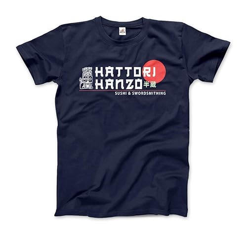 Hattori Hanzo, Sushi and Swordsmithing T-Shirt (Adults, Kids, Short & Long Sleeve)
