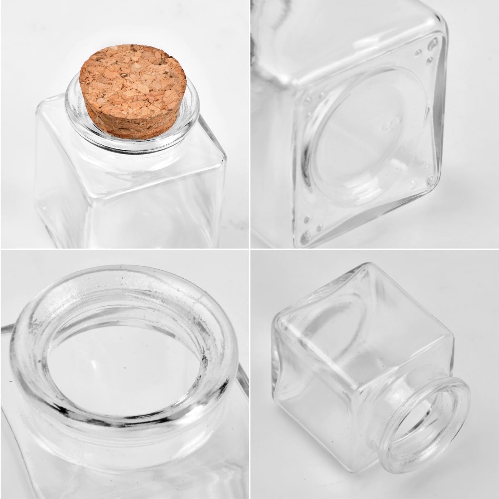 Bottigliette Vetro 10ml Con Tappo Sughero - Confezione Da 288 Pezzi Per Bomboniere E Decorazioni - Foto 12