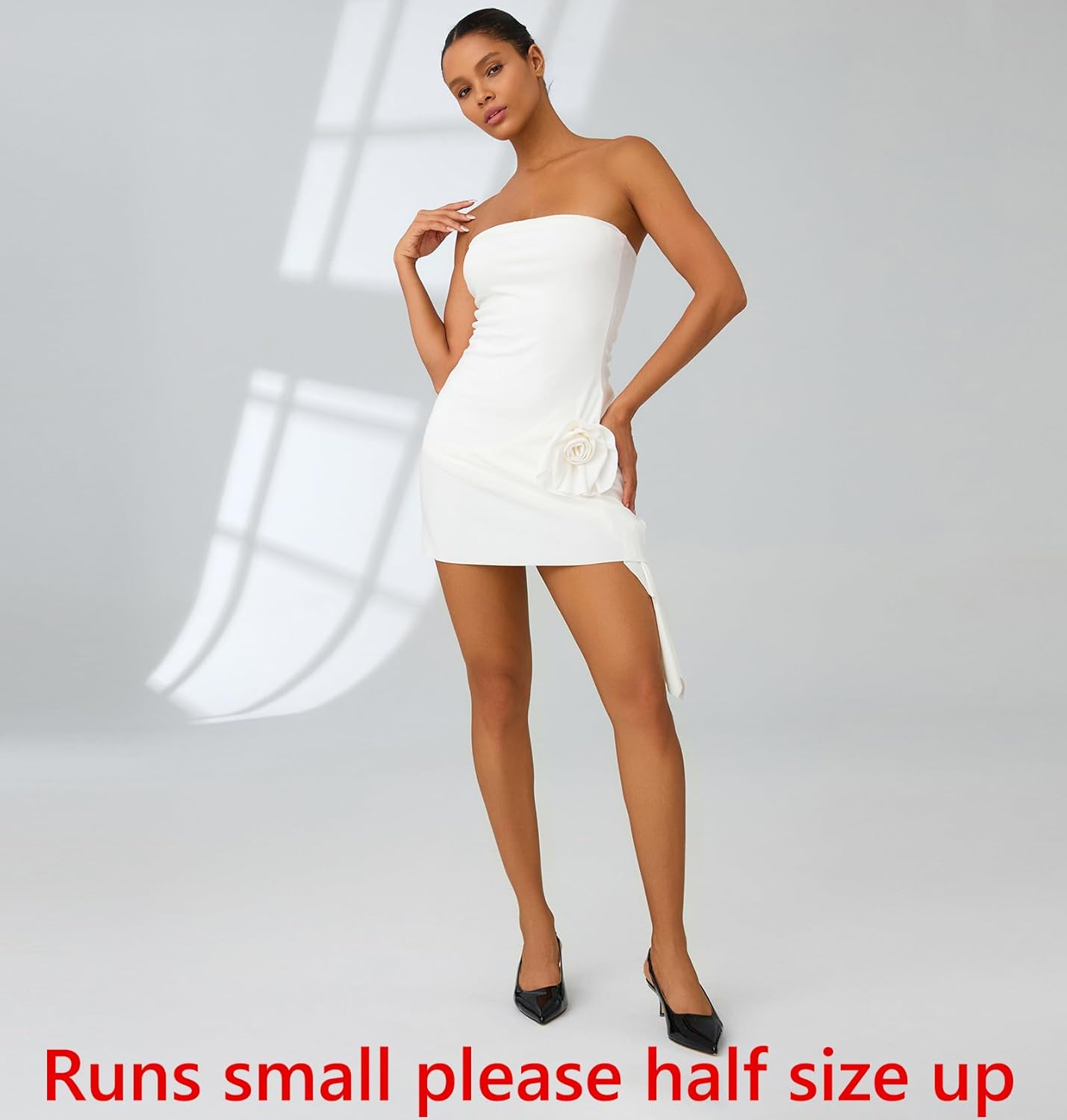 Kitten Heels for Women Closed Pointed Toe Kitty Slingback Dressy Low Heeled Pumps Fashion Casual Herls Bridal Dress Shoes - Image 5