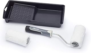 Harris 103012206 Ultimate Walls & Ceilings Set 10,2 cm, Tablett, 1 x 4 Rahmen, 2 x 4 Medium Pile Roller Sleeves