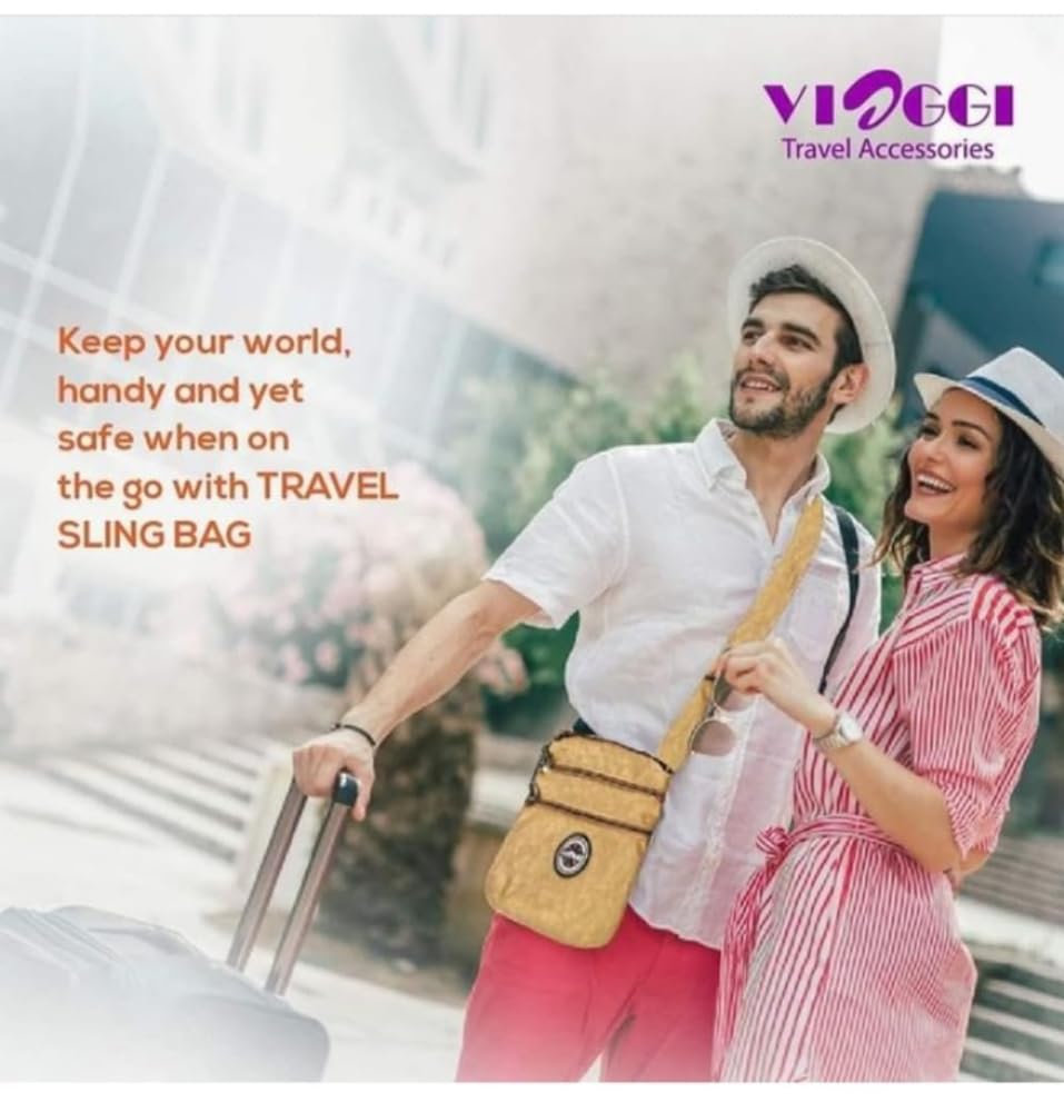 Viaggi Unisex Travel Excursion Bag - Beach Brown 1