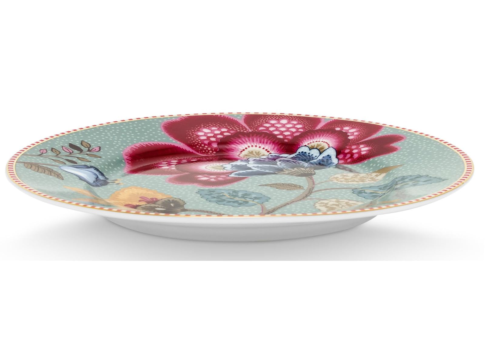 Pip Studio Blooming Tales Fantasy Blue Teller 17cm