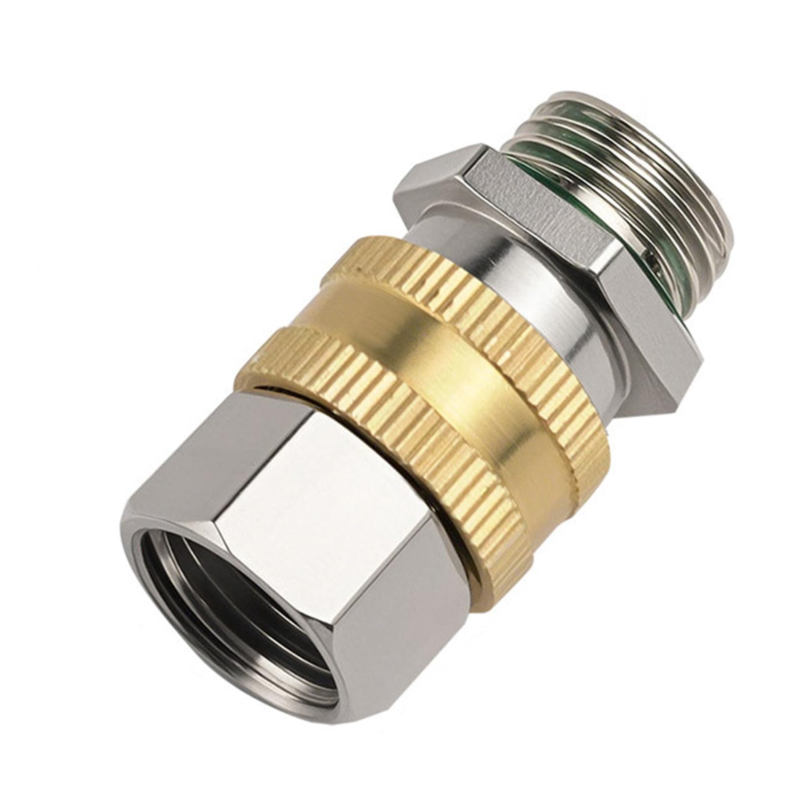 Leakproof Rotating Water Pipe Connector High Pressure Brass Union Coupling Sprays Machine Rotating Joint Enduring Leakproof Water Pipe Connector
