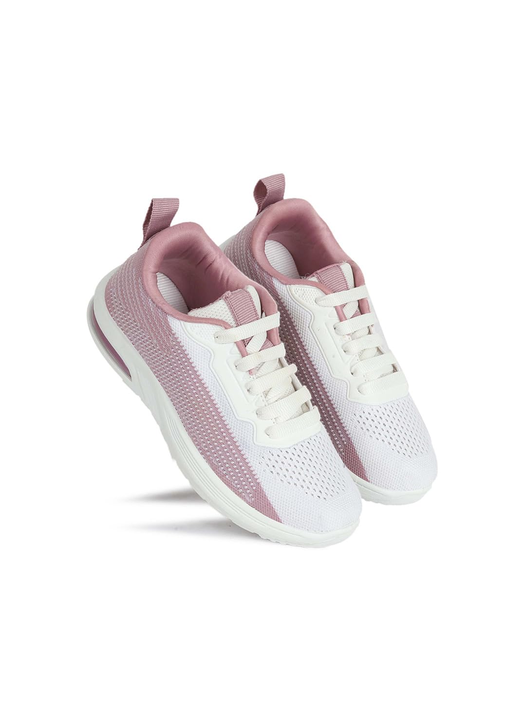 AADI Womens White & Pink Mesh Outdoor Casual Sneaker Shoes (B0CJHG33K5) Amazon Price History, Amazon Price Tracker