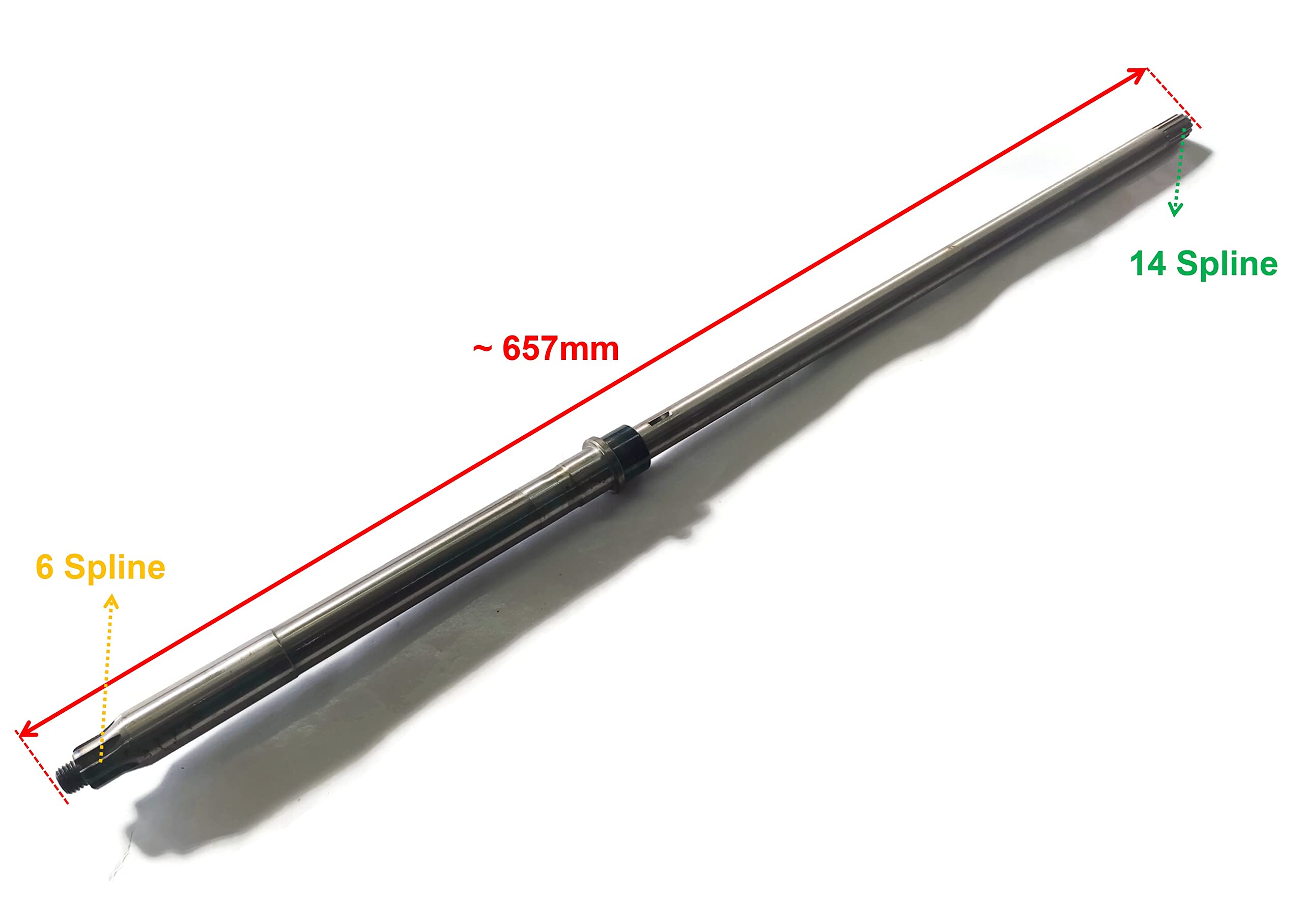 ITACO Boat Drive Shaft Assy Short 61N-45510-00 compatibile con motore fuoribordo Yamaha