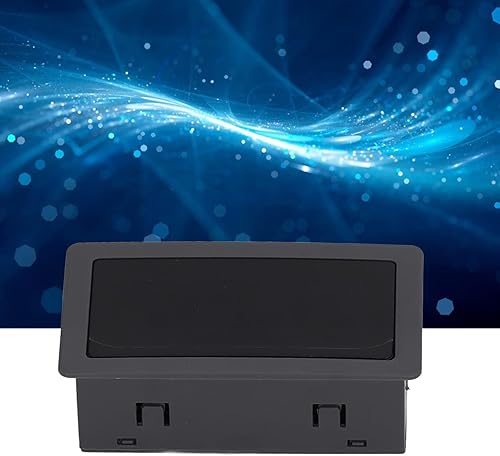 Miniatura 4 de Q02H01B Medidor de corriente, pantalla digital, 4 dígitos, pequeño multifunción, medidor de energía para señal analógica, 50 mA, negro