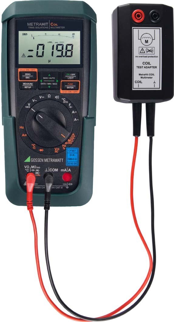 Gossen Metrawatt METRAHIT Coil Multimetro manuale calibrato (DAkkS-accreditato Laboratorio) digitale Sprit