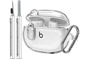 Beats Fit Pro Earbud Case Cover Clear
