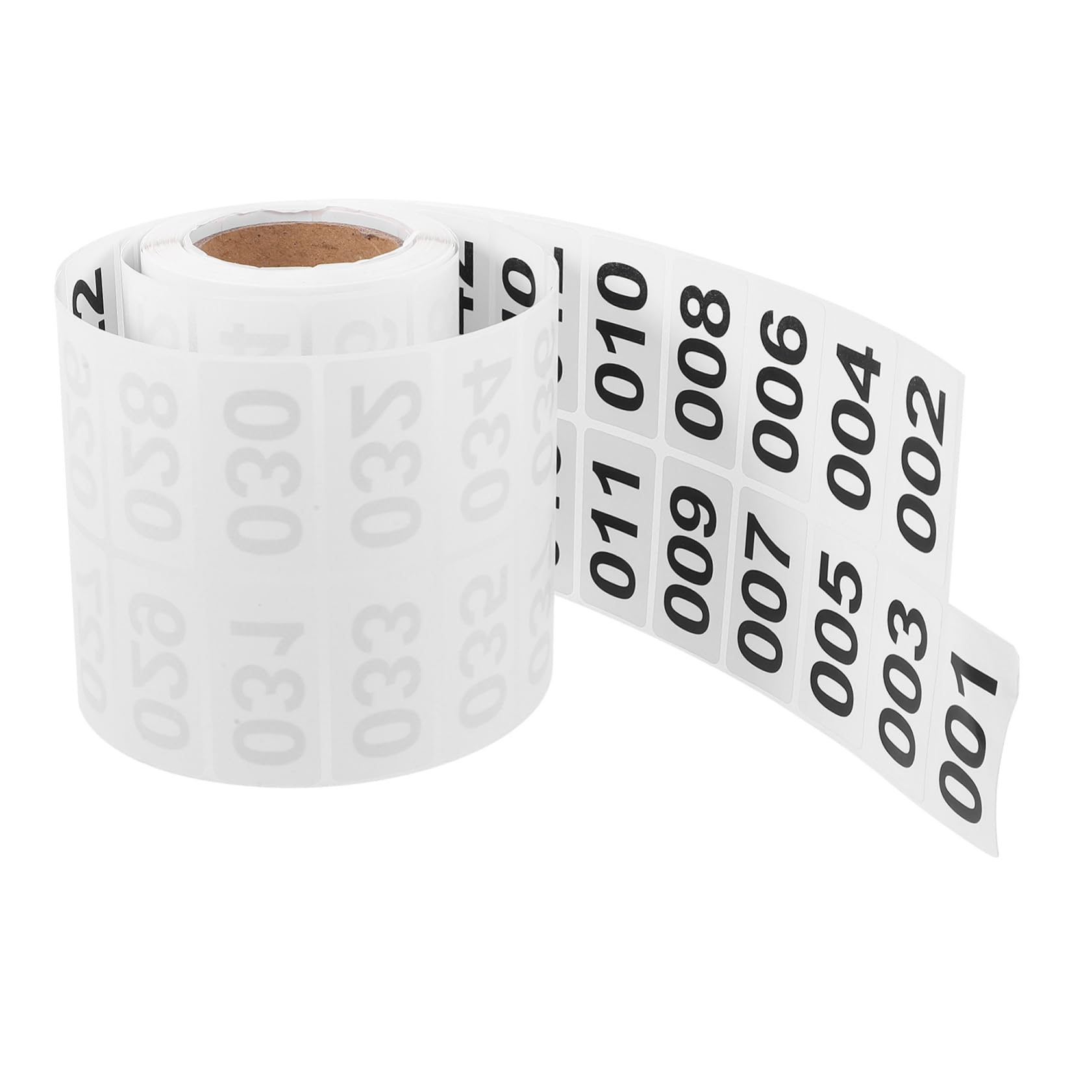 DOITOOL 6 Etichette Numerate Adesive Autoadesivi Facili Staccare per Casa e Magazzino Etichette Segnaprezzo Pratiche e Resistenti