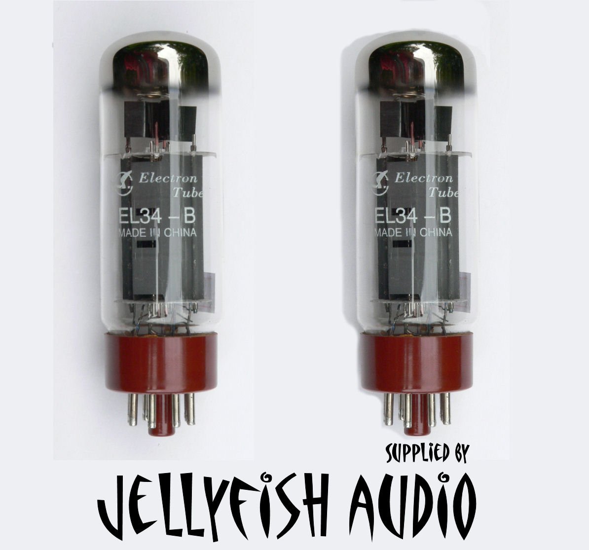 EL34 EL34B Valvole abbinate Coppia per Marshall e altri amplificatori per chitarra/HiFi