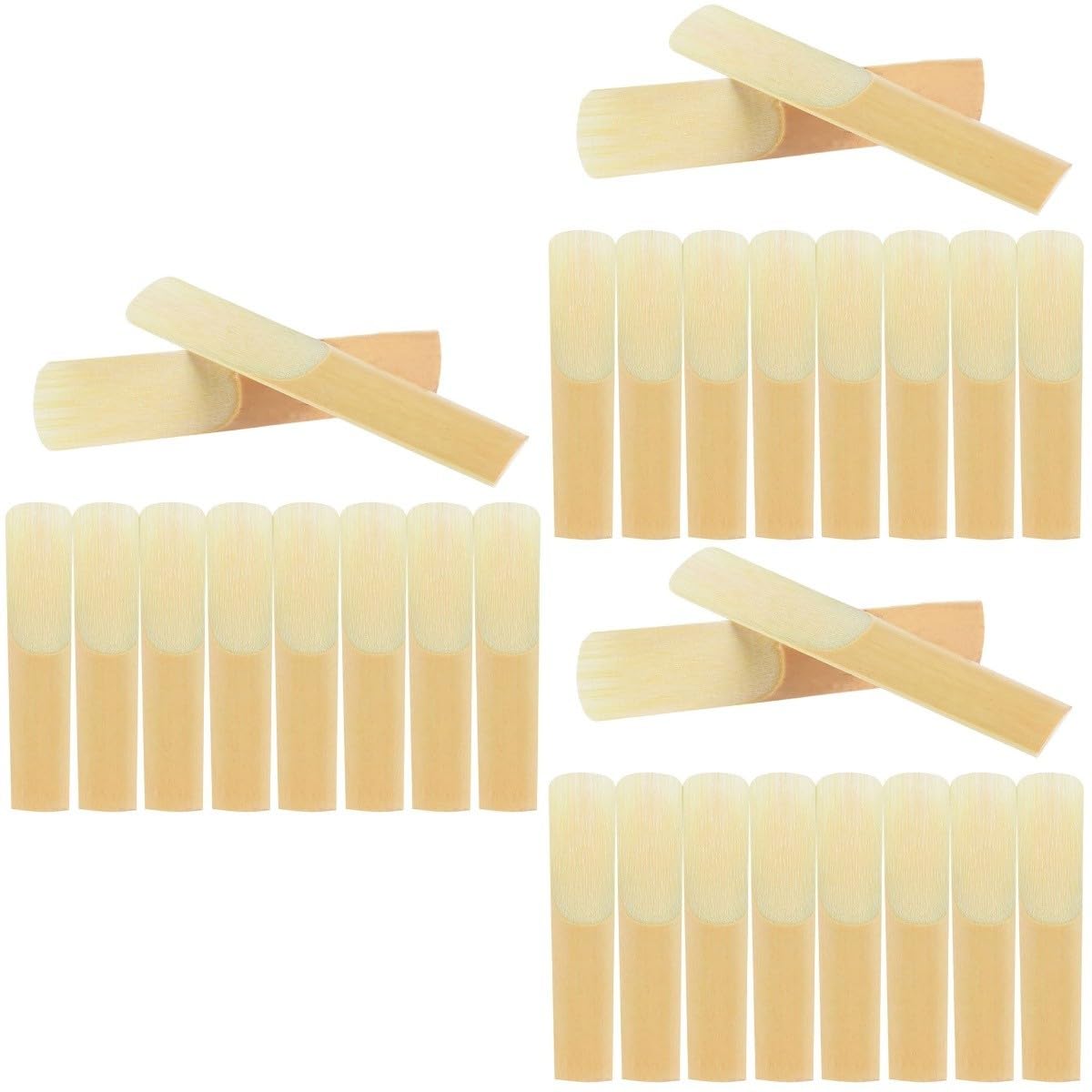 BESTonZON 30pezzi Reeds Per Saxofono Soprano Ance Tradizionali Per Accessori Musicali Facile Installazione e Lunghe Prestazioni