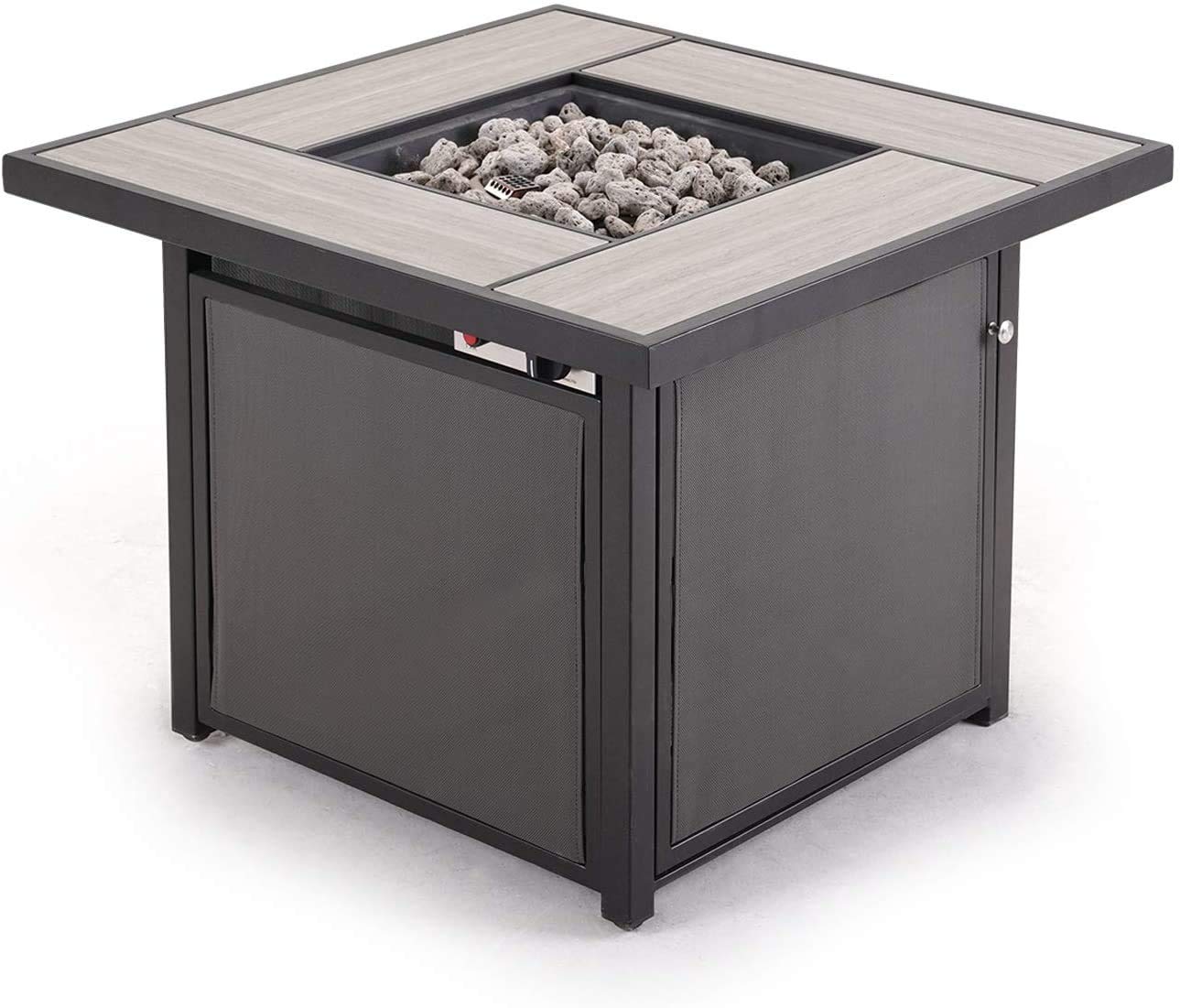 Buy Grand Patio Outdoor Fire Pit Table, 32 Inch Patio Propane Firepit