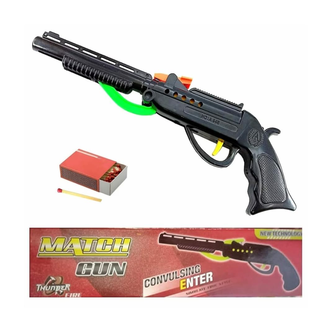 Toy Match Gun with Bullets, Black (B0DGVPVZ5X) Amazon Price History, Amazon Price Tracker