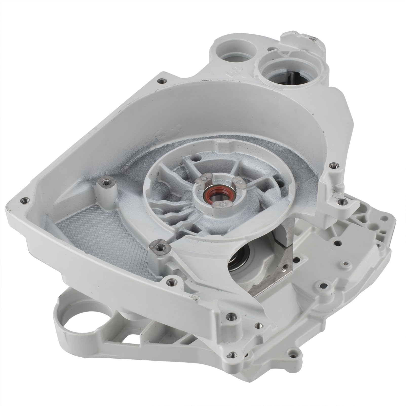 Cancanle Aluminium Kurbelgehäuse Motorgehäuse für STIHL MS440 044 Kettensäge Teile-Nr. 1128 020 2136, 1128 020 2122