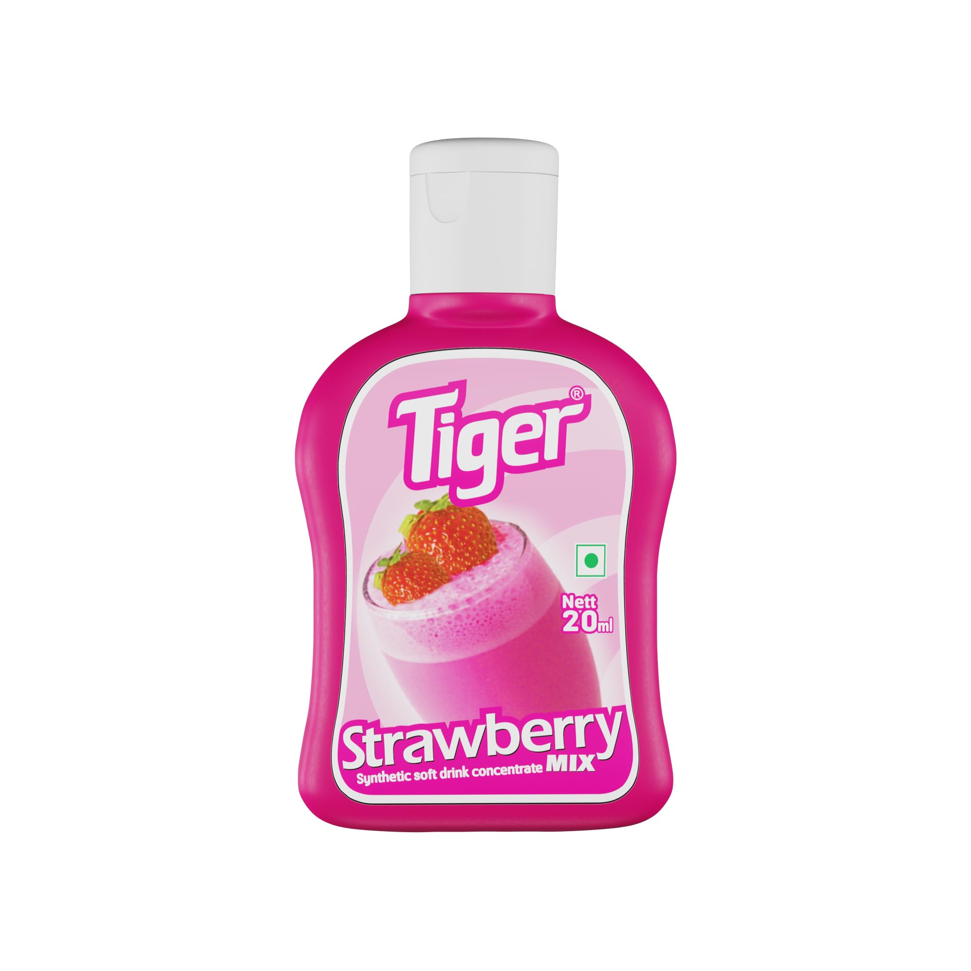 Tiger Strawberry Milkshake Mix 20ml-picture-12