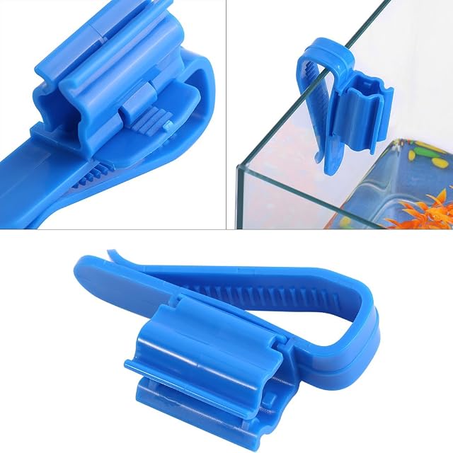 Foto 5 de 8 de 2Pcs Perchas de Tanque Peces Colgador Tubo de Tubería de Agua Soporte Para Acuario Montaje de Manguera…