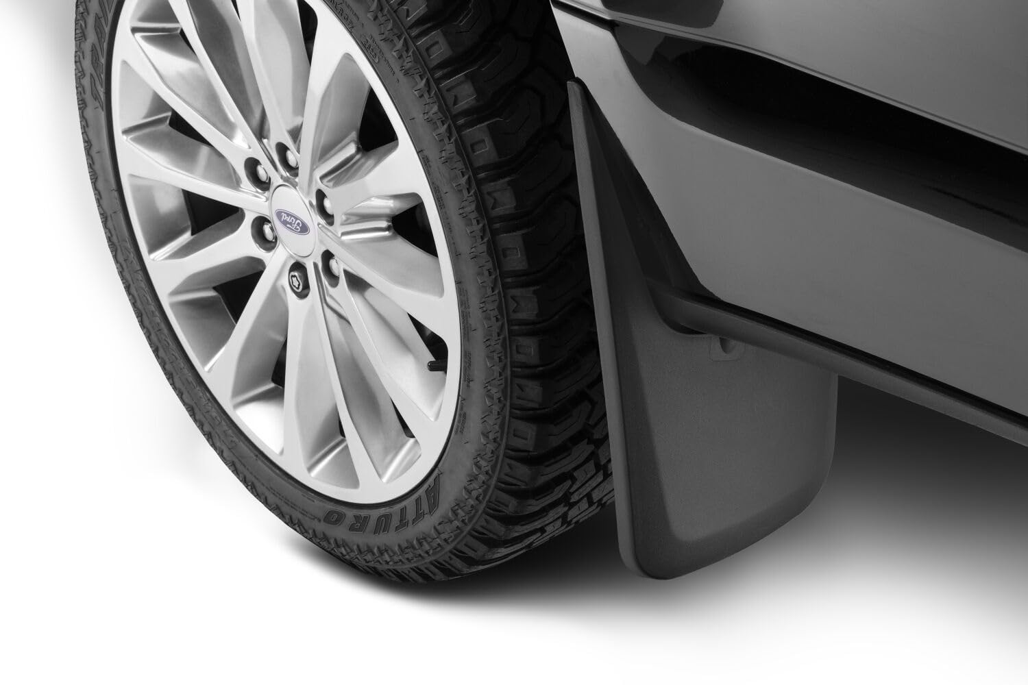 Husky Liners Osłony błotne | przednie i tylne osłony błotne - czarne | 58456 | pasuje do 2015-2020 Ford F-150 w/OEM błotniki 4 szt
