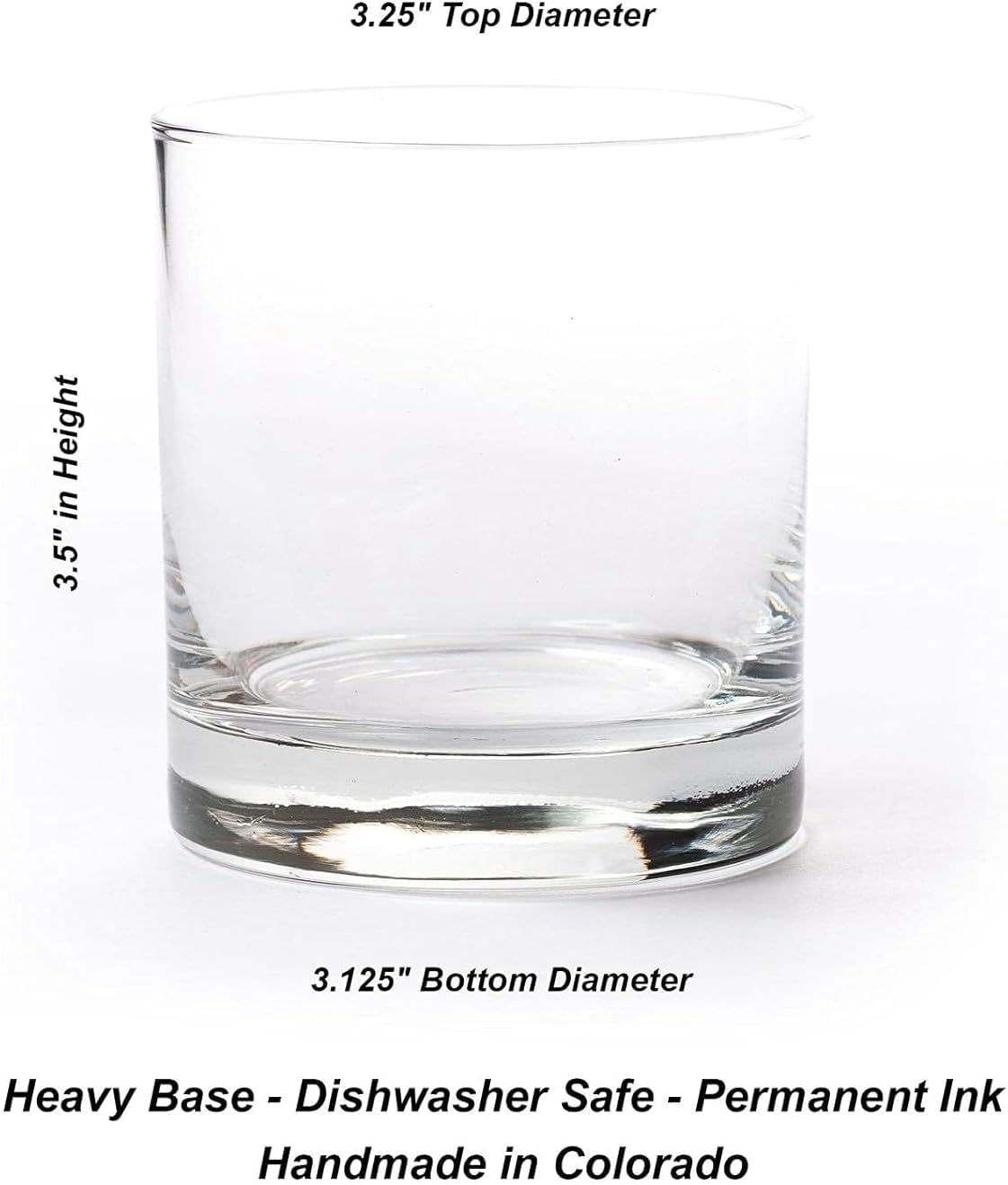 Whiskey Glasses by Black Lantern - Electric Guitar Cityscape Rock Glass Set - Two 11oz. Tumblers