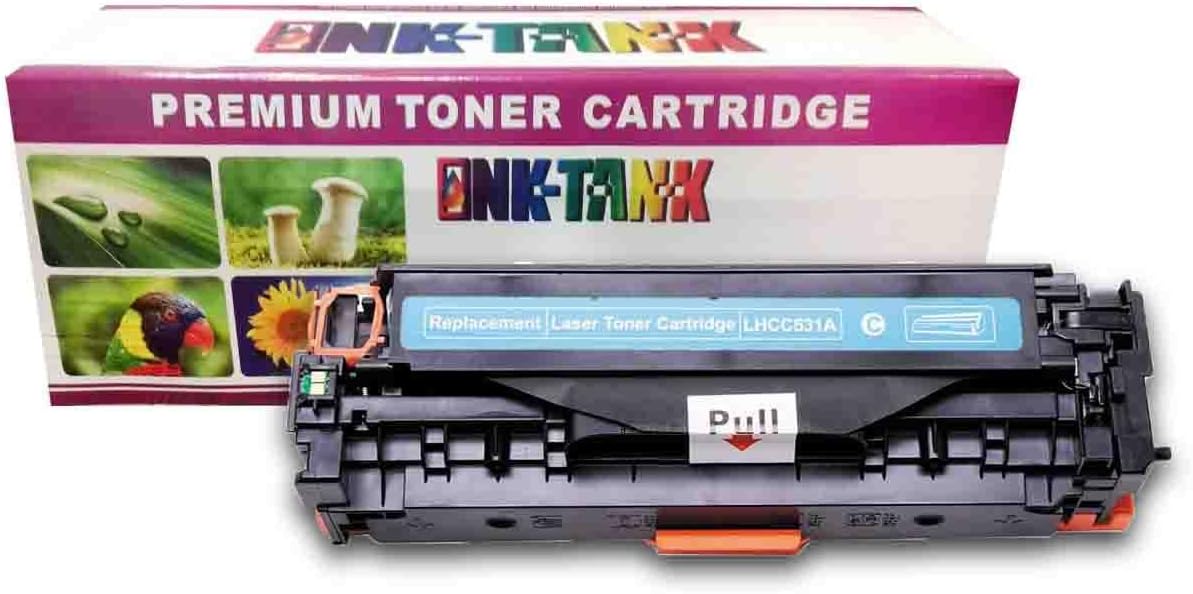 Sham Technologies Laser Toner Cartridge Compatible with Hp Cc531a