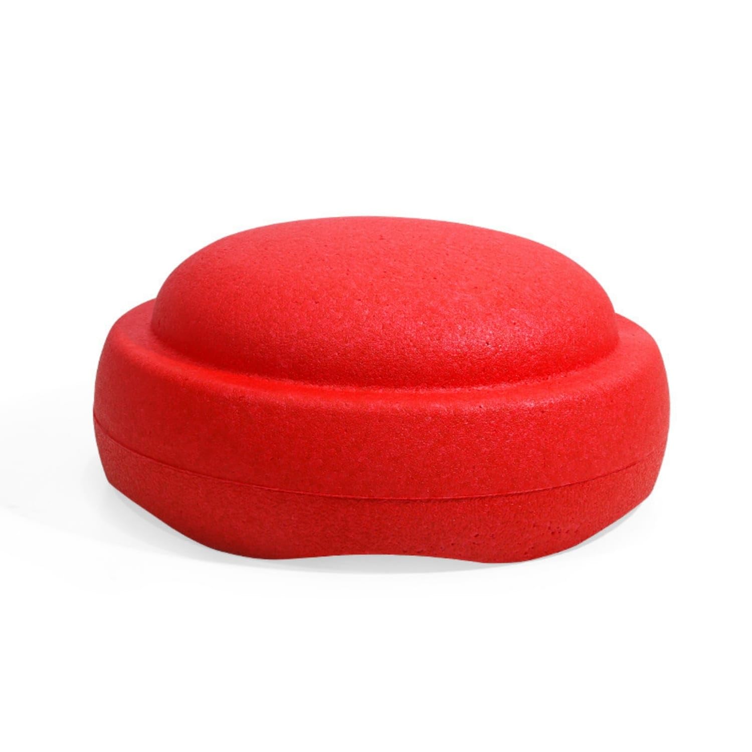 Cushioned Stepping Stone with Textured Surface Low-Height Stepping Stones with Non-Slip Surface Sensory Balance Training Stone Lightweight for Toddlers, Playroom, Red, Round-image-8