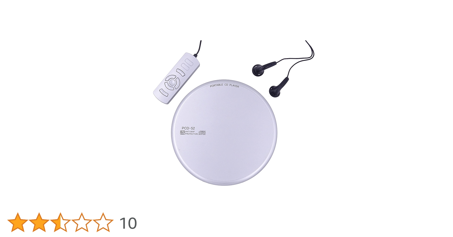 Amazon.co.jp: WINTECH【リモコン付きポータブルCDプレーヤー