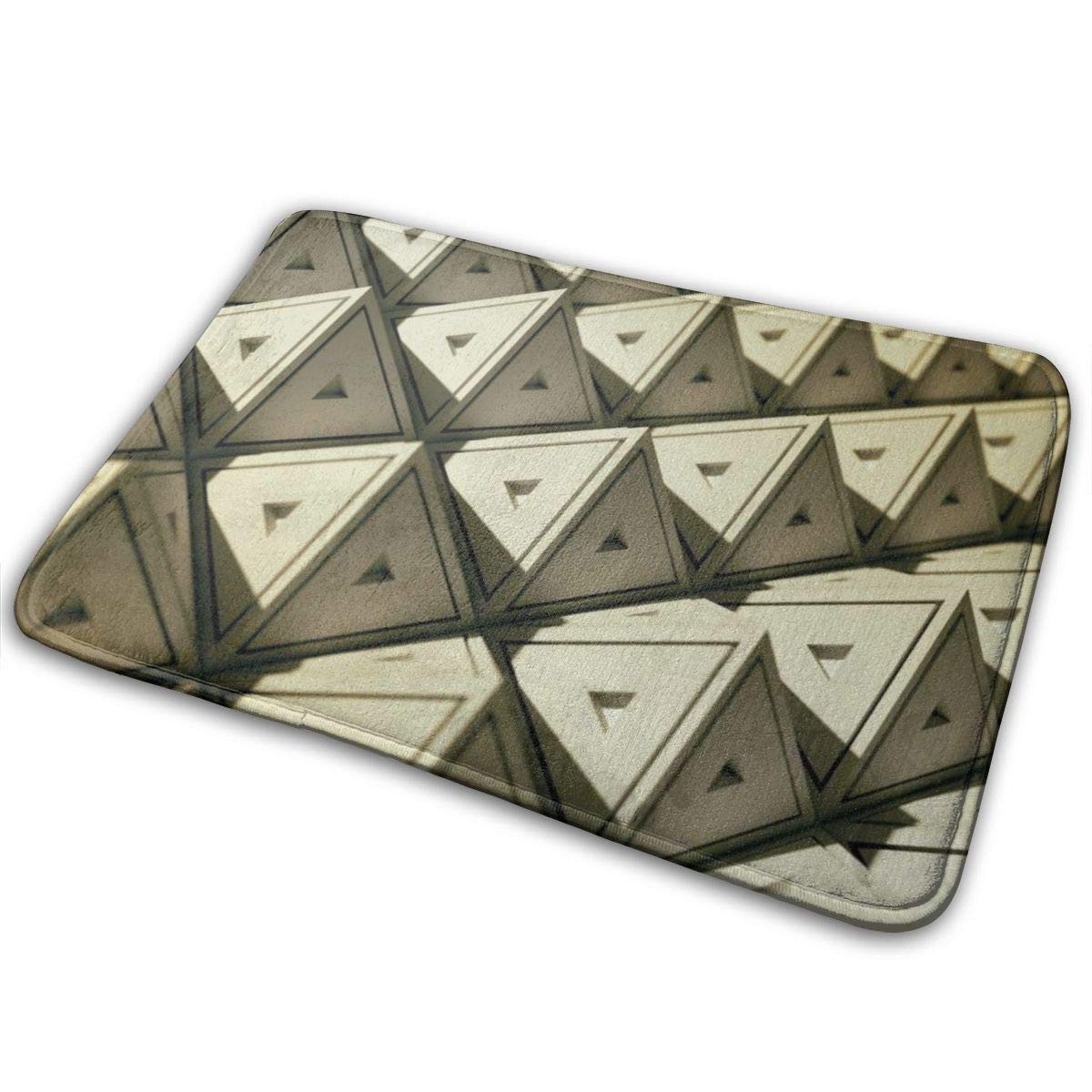Lkjhg478 Triangles Geometry 3d Outdoor Indoor Front Door Mat High Traffic Areas Welcome Entrance Rugs 60 X 40 Cm 24 X 16 Inch Amazon Co Uk Kitchen Home