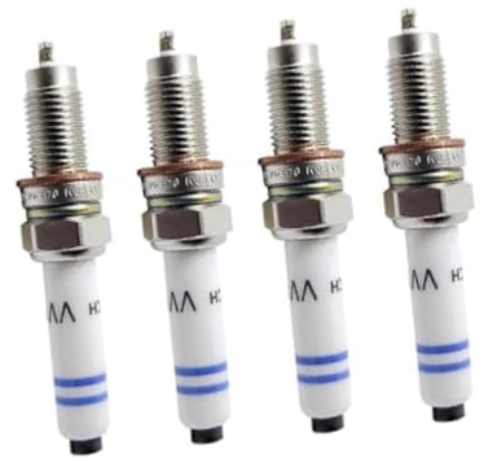 4 uds/6 uds 04E905612 0241145515 bujías de iridio, para A1 A3 Q3, para Volkswagen, para Golf, para Polo, para Beetle, para Jetta, para Santana Juego de bujías de coche (6Pcs) (6Pcs)