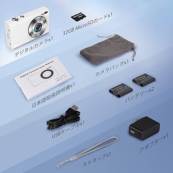 Amazon.co.jp: Anteam デジタルカメラ 4K デジカメ オート